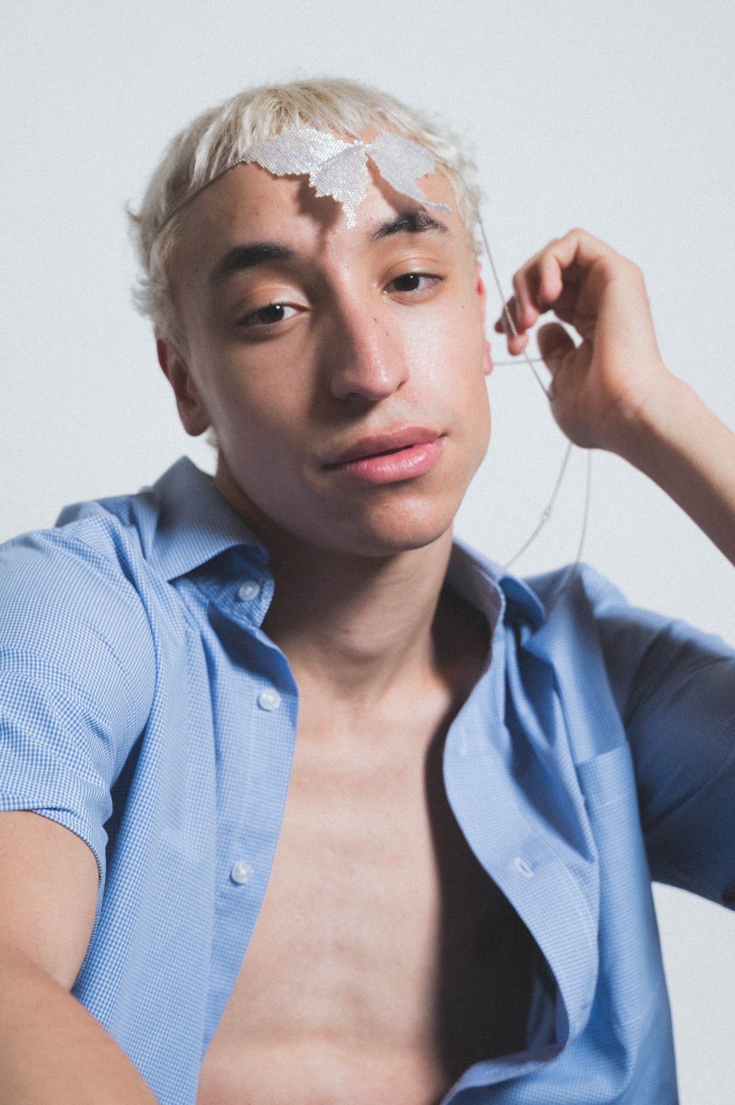 Crystal butterfly necklace