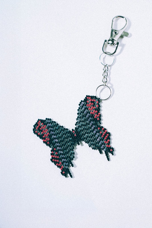 Glitch wings/ Cherry belt key holder