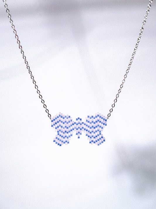 #_4 Lavender mini butterfly body chain ss26